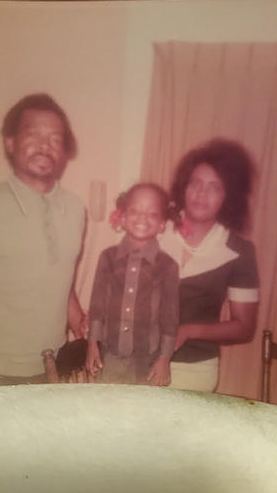 Dr. Sheila with her parents